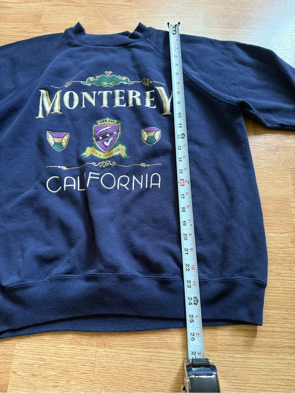 Vintage 90s Hanes Monterey California Crewneck L